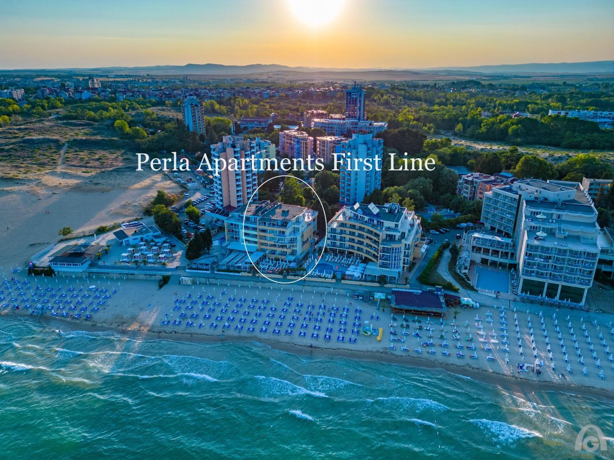 Perla Apartments First Line Несебр Экстерьер фото